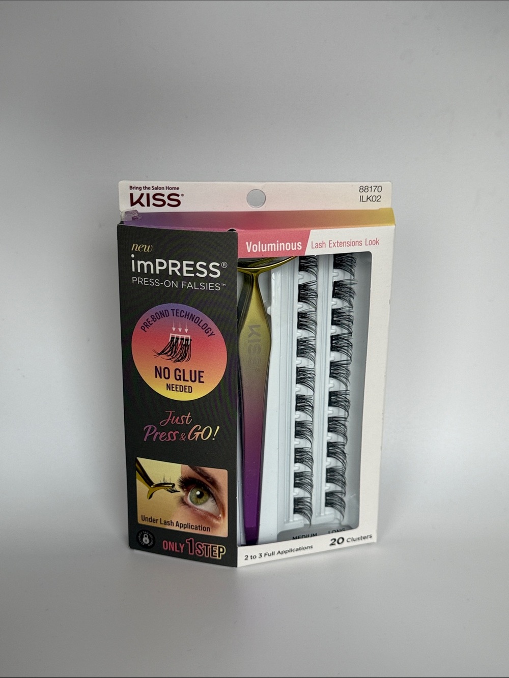 Kiss imPRESS Voluminous Press-On Falsies - BNIB